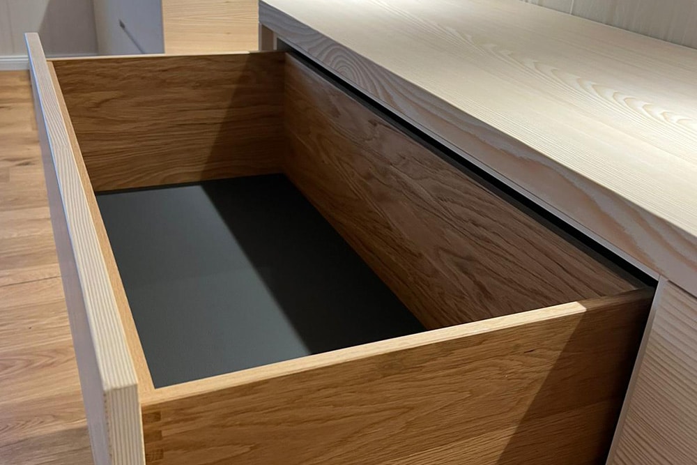 Einrichtung Wohnzimmer Schreinerei